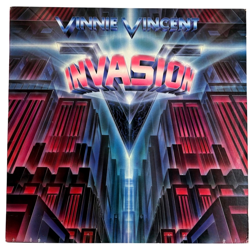 Vinnie Vincent Invasion Vinyl LP 1986 Chrysalis BFV 41529 Hard Rock Glam Metal